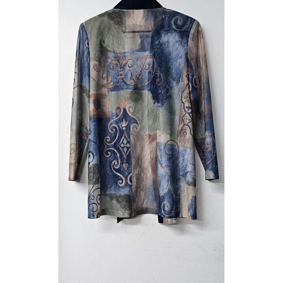 PRIDE & JOY Open Front Cardigan Earthtones With Removable Necklace (14P) - Picture 5 of 5